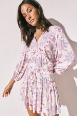 Women'secret Conjunto de saia e camisola estampadas estampado