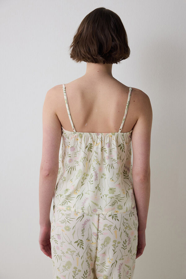 Penti Camiseta de pijama tirantes flores estampado