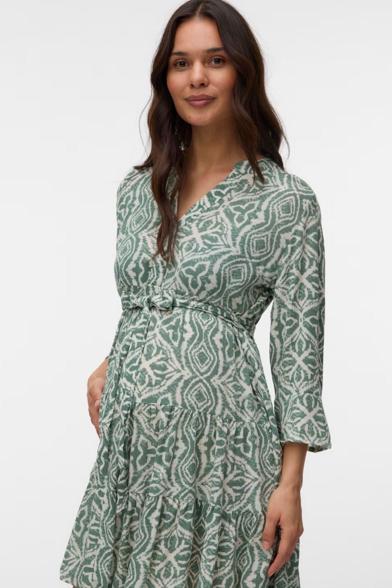 Mamalicious Vestido midi maternity y lactancia