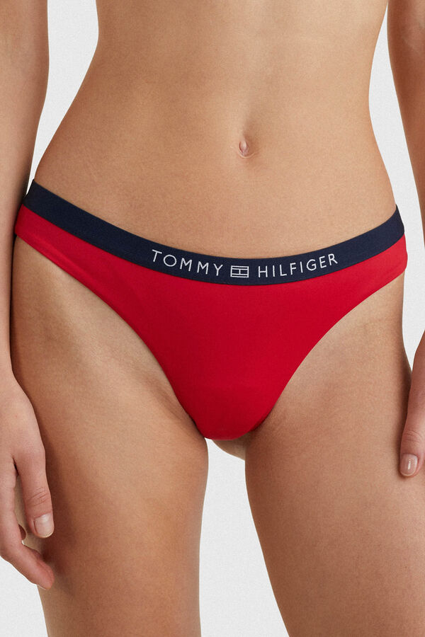 Tommy Hilfiger Braga bikini brasile&ntilde;a rojo