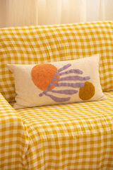 Calma House Capa de almofada Cope com formas de relevo 30x60 cm.  estampado