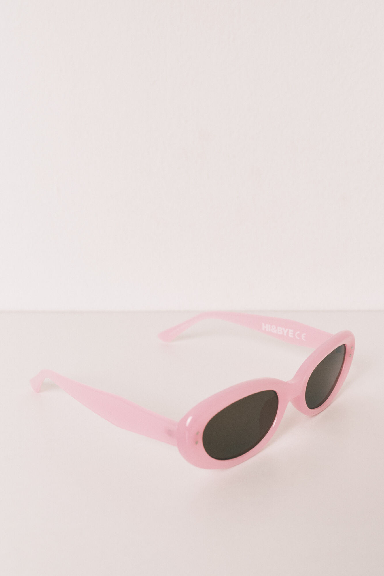 HI&BYE Gafas sol rosa funda
