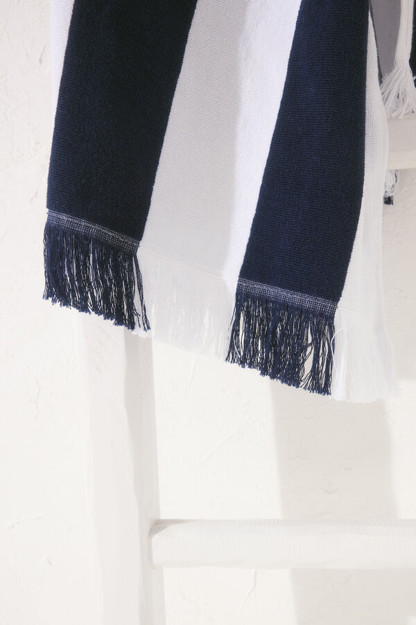 Women'secret Toalha- p&aacute;reo estampado marinho  azul