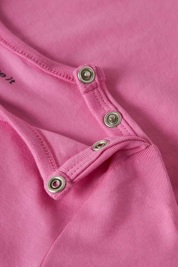 Name it T-shirt de manga curta de beb&eacute; rosa