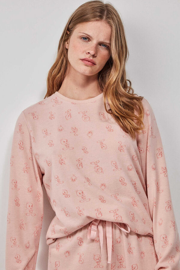 Gisela Pijama comprido borgonha