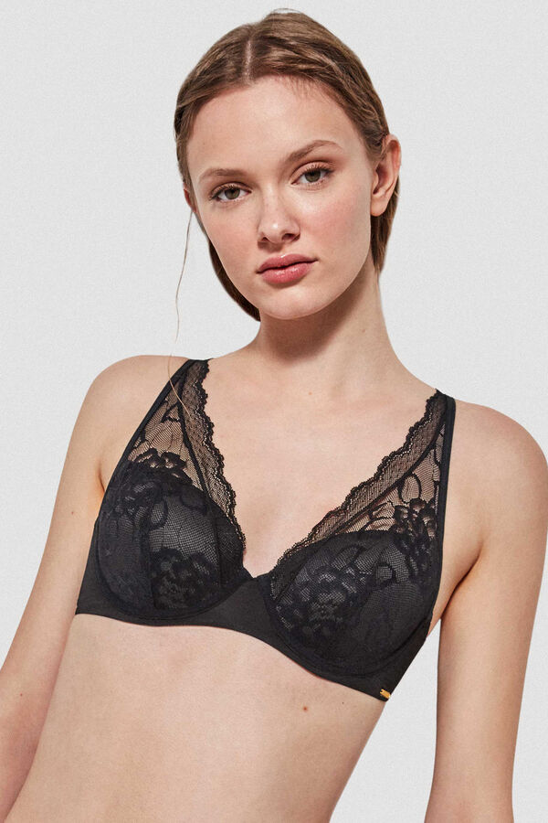 Gisela Sujetador bralette negro