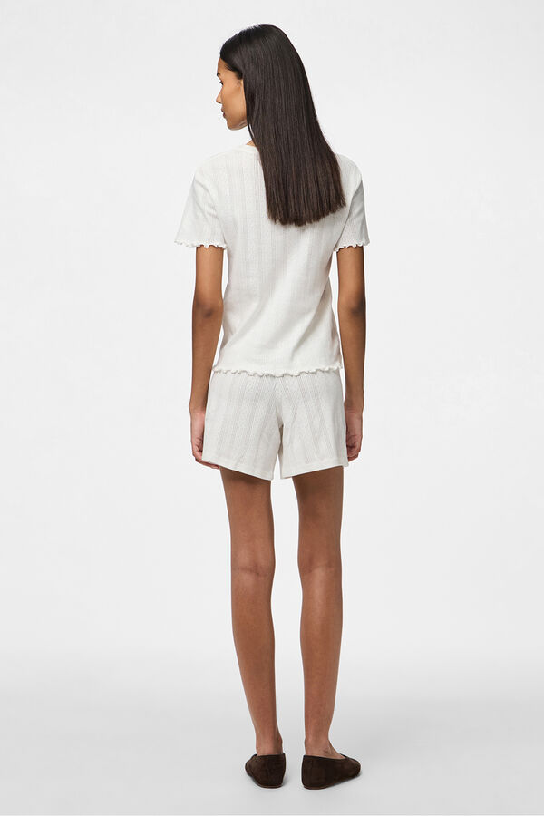 Pieces Cal&ccedil;as de algod&atilde;o branco