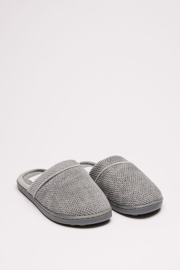Women'secret Zapatillas casa acolchadas verde verde