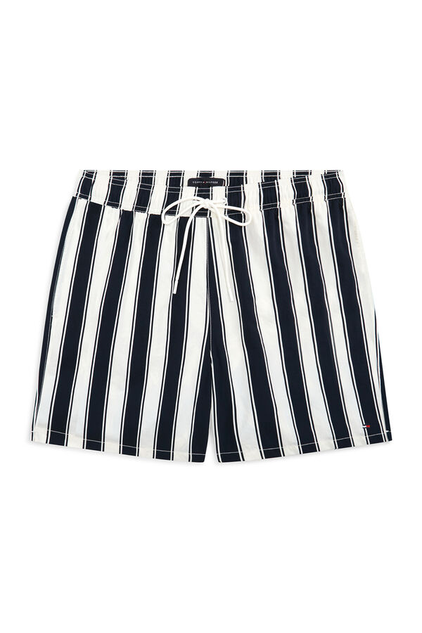 Tommy Hilfiger Ba&ntilde;ador hombre estampado rayas estampado
