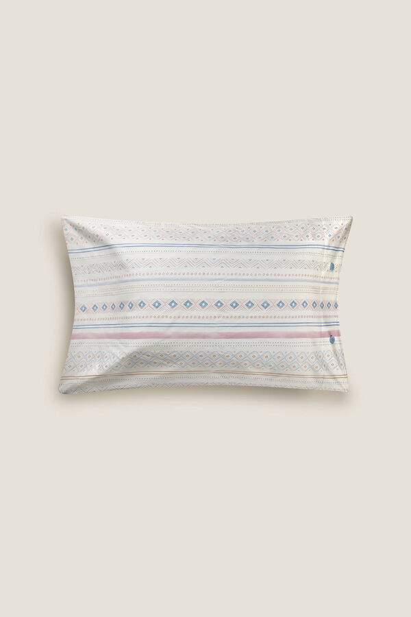 Textura Funda de almohada de sat&eacute;n estampada estampado