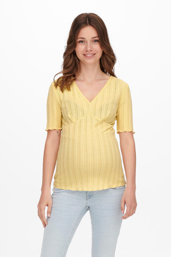 Only Maternity Top gola bico maternity estampado
