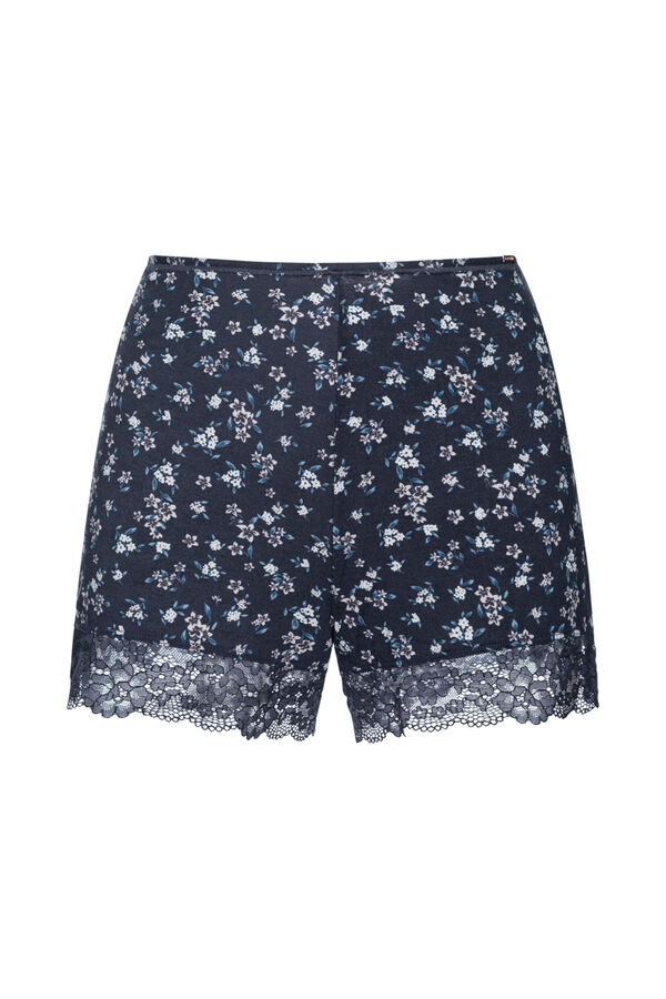 Dorina Cuecas boxer de renda azul