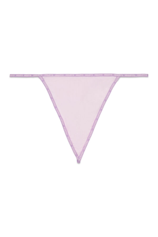 HI&BYE Pack 3 tangas blanco, gris y rosa blanco