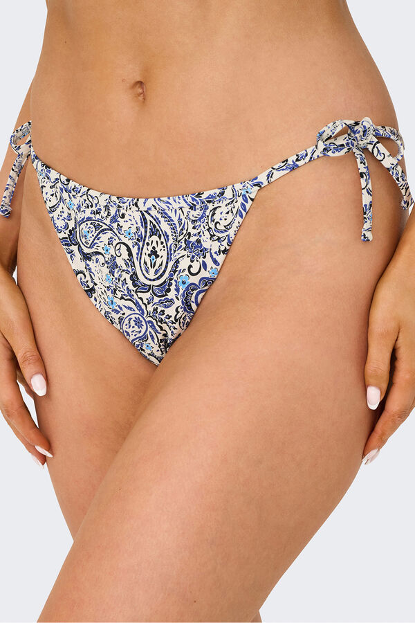 Only Braga de bikini cl&aacute;sica print floral estampado