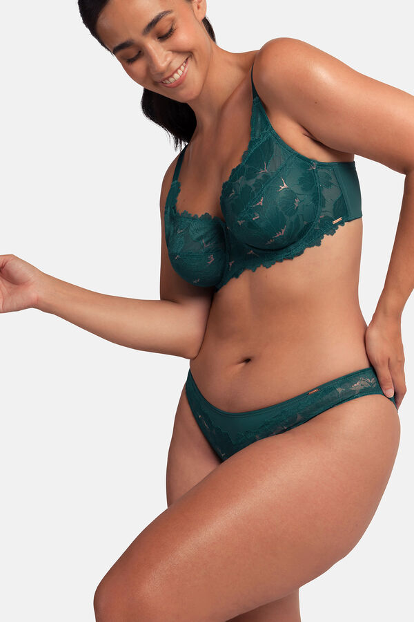 Dorina Calcinha cl&aacute;ssica verde
