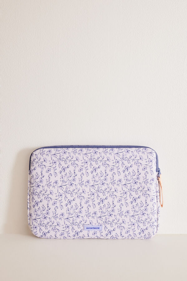 Women'secret Capa port&aacute;til lil&aacute;s Snoopy rosa