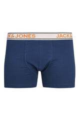 Jack & Jones Boxer b&aacute;sico liso azul