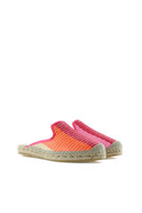 Vidorreta Alpargata cuña de yute rosa