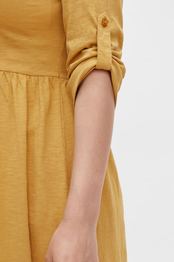 Mamalicious Vestido midi maternity estampado