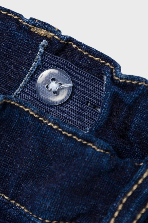 Name it Cal&ccedil;as curtas denim para menina azul