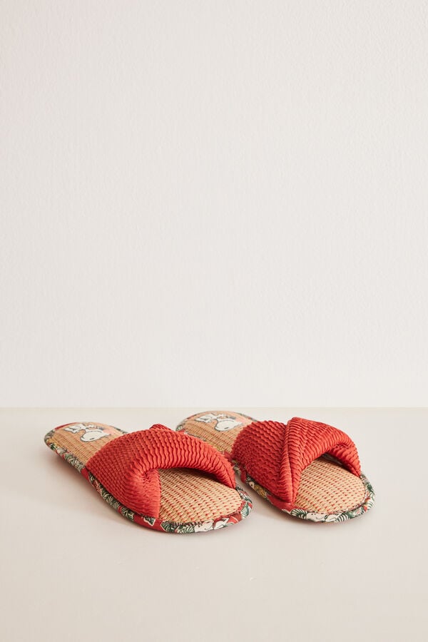 Women'secret T&ecirc;nis abertos casa laranja vermelho