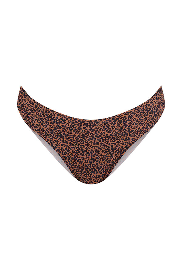 Women'secret Pack 3 bragas brasile&ntilde;as microfibra leopardo kaki
