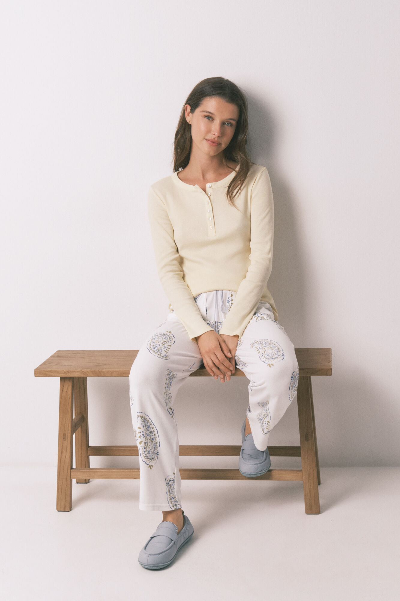 Women'secret Cal&ccedil;as compridas estampadas Paisley