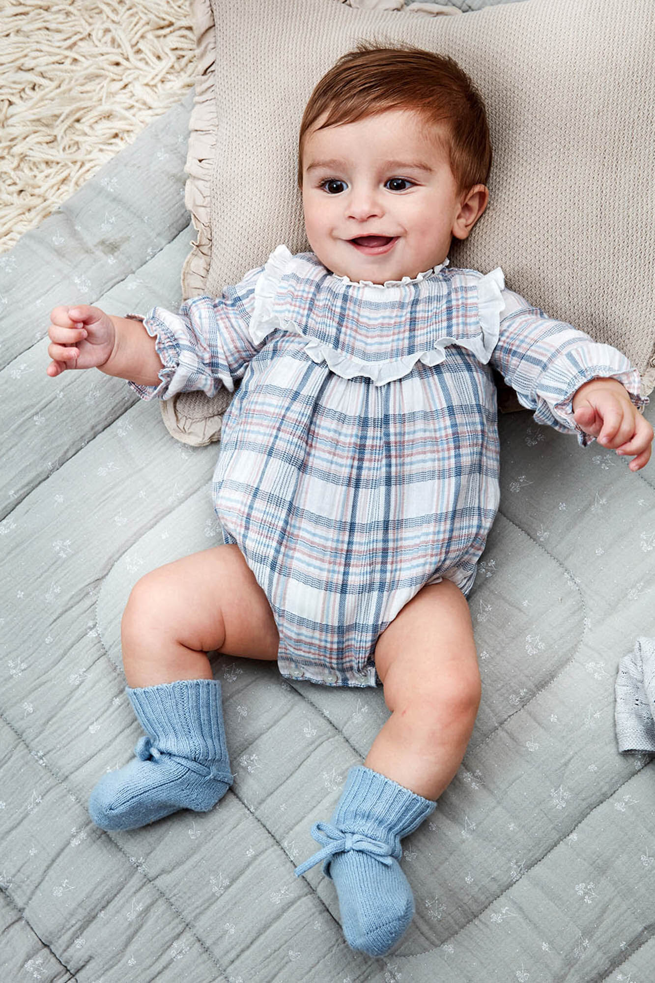 Gocco Ranita cuadros manga larga