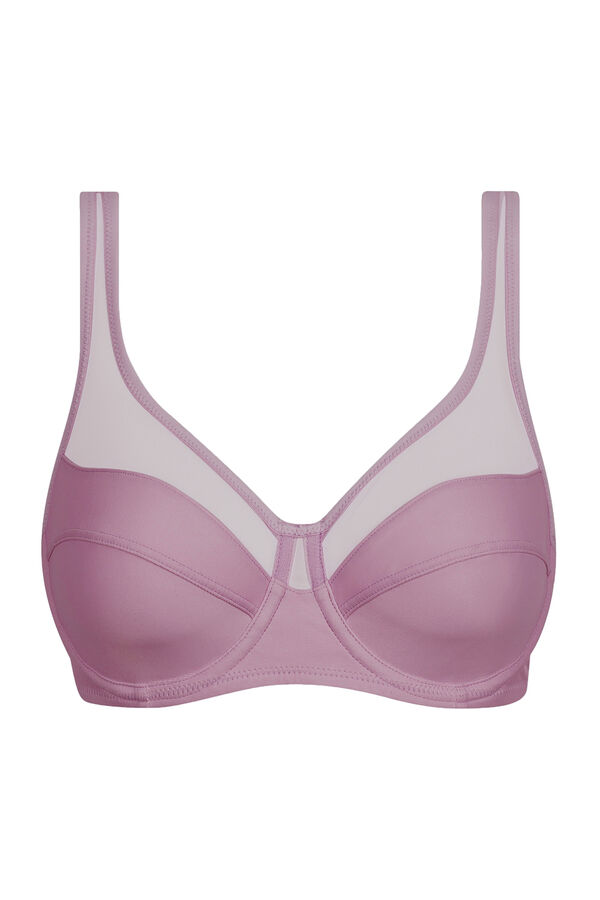 DIM Suti&atilde; com soutien de grande capacidade rosa