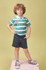 Gocco Polo rayas azul claro azul