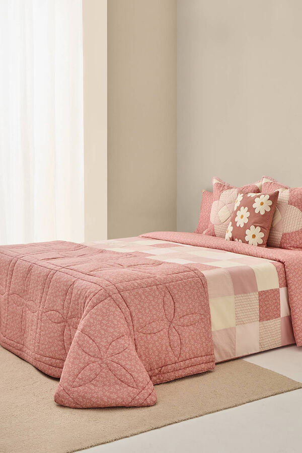 Textura Colcha de retalhos tradicional rosa