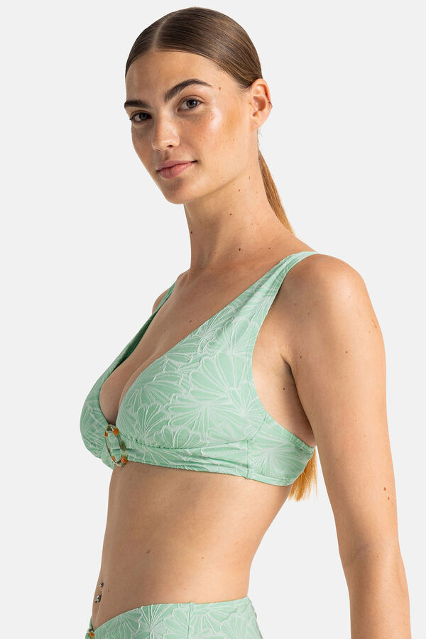 Dorina Top de bikini con relleno ligero Cairns verde