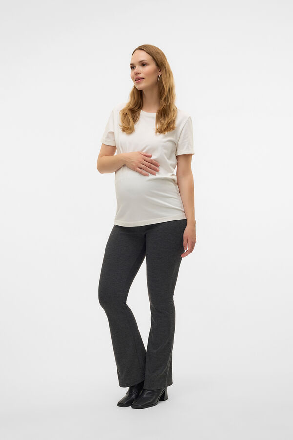 Mamalicious Legging larga para maternity  preto