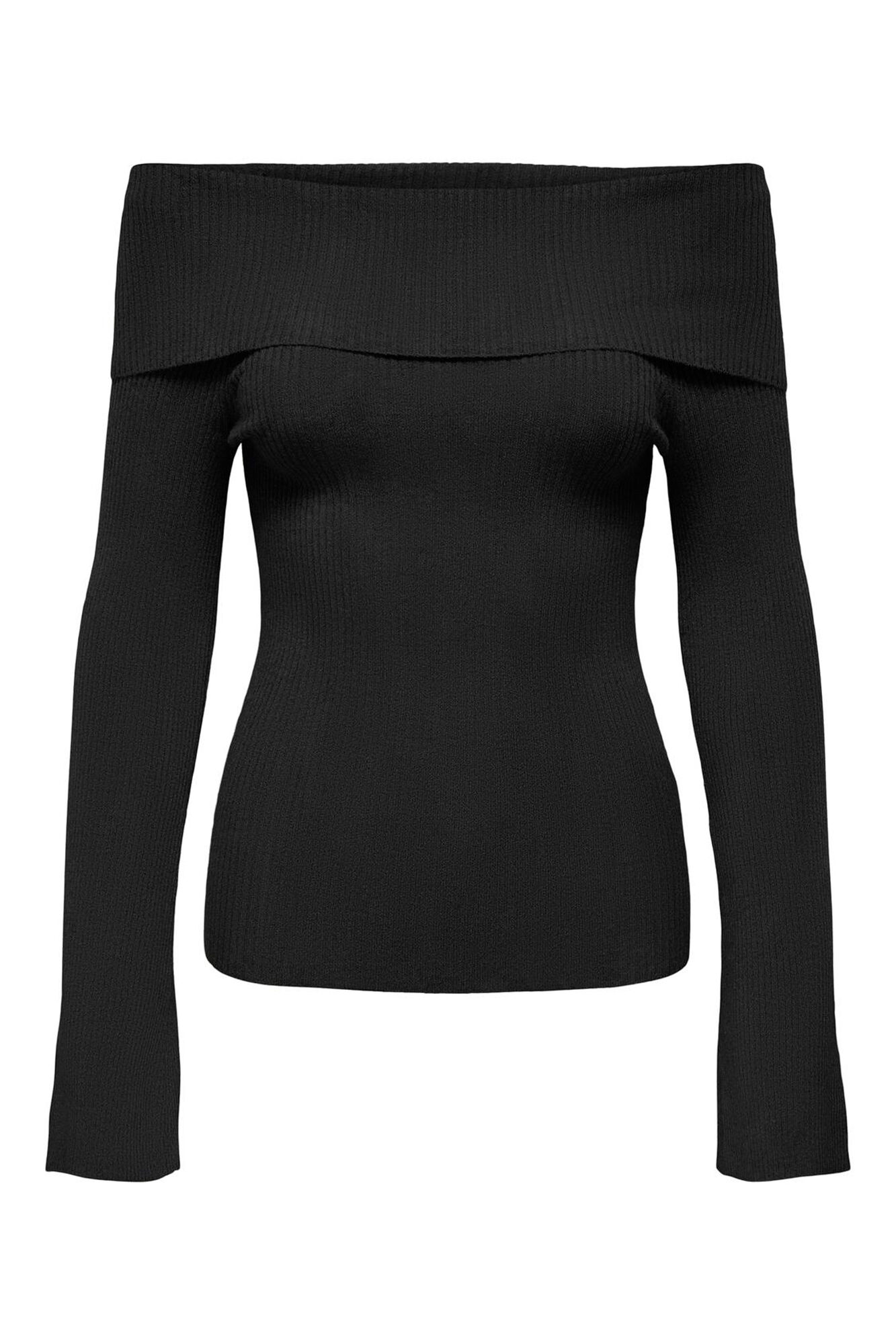 Only Maternity Jersey de punto premam&aacute; sin hombros manga larga