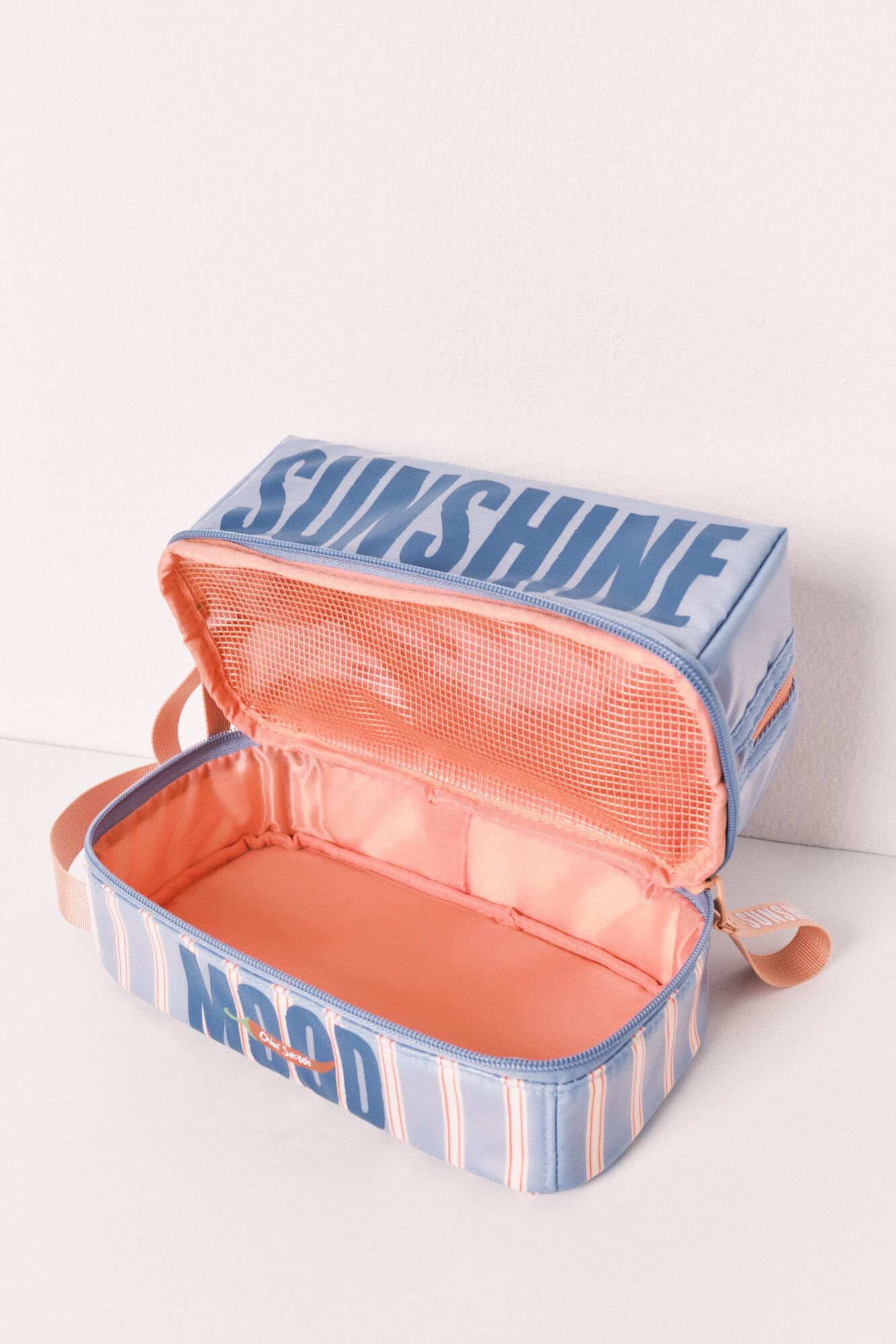 Women'secret Necessaire m&eacute;dia imperme&aacute;vel estampado riscas