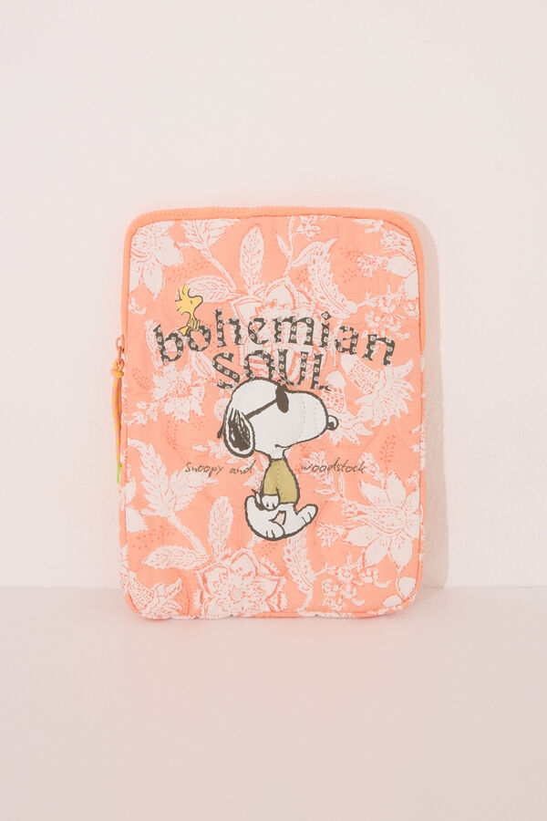 Women'secret Funda tablet Snoopy nylon acolchado estampado