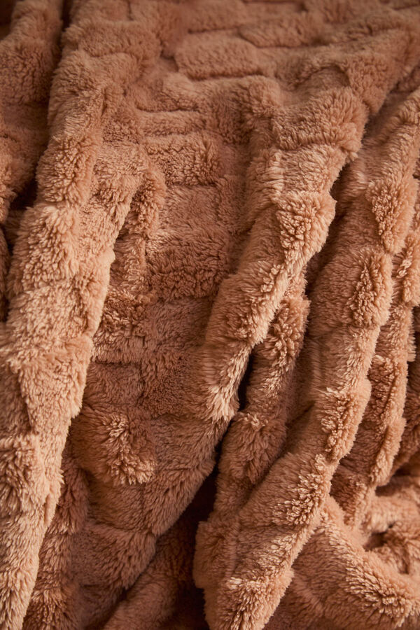 Calma House Plaid de cuadros rosas Damero rosa