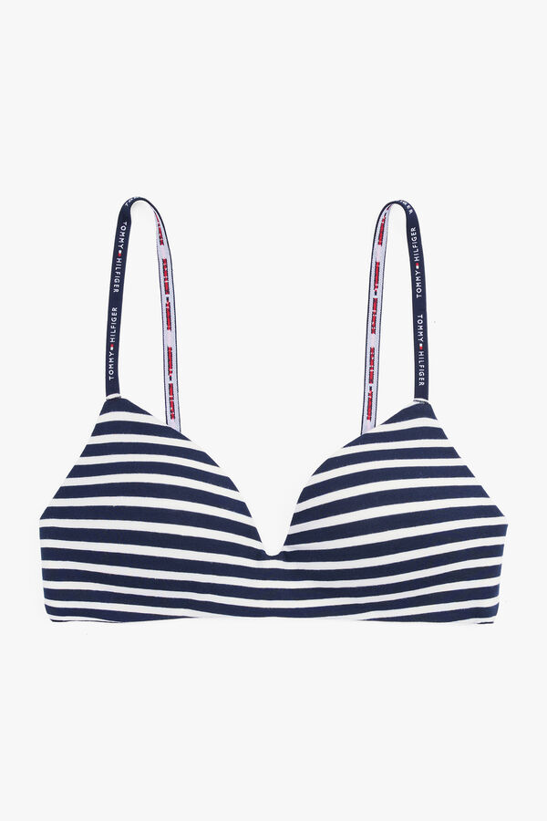 Tommy Hilfiger Sujetador deportivo sin aro azul