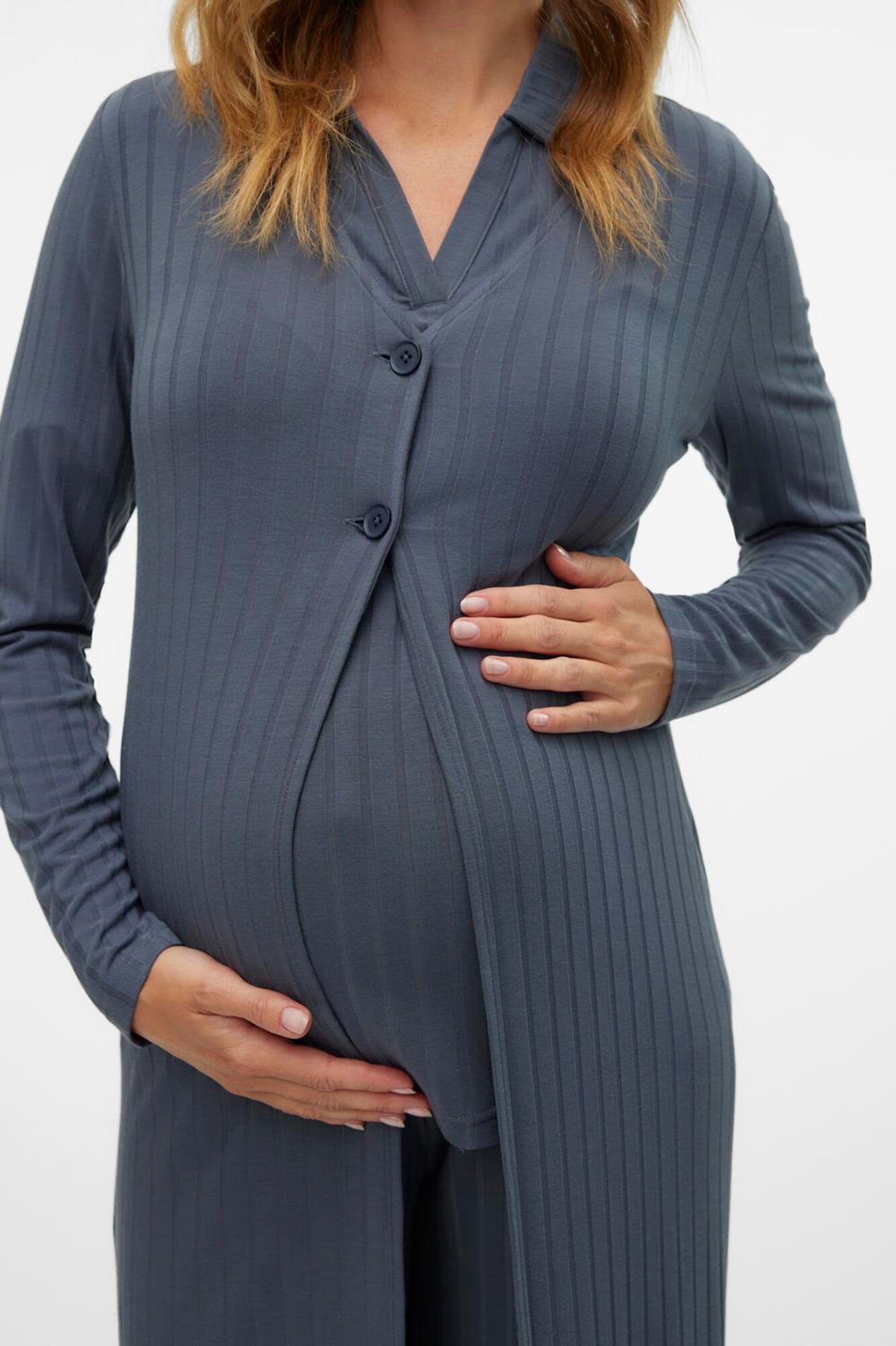 Mamalicious Chaqueta larga de punto maternity