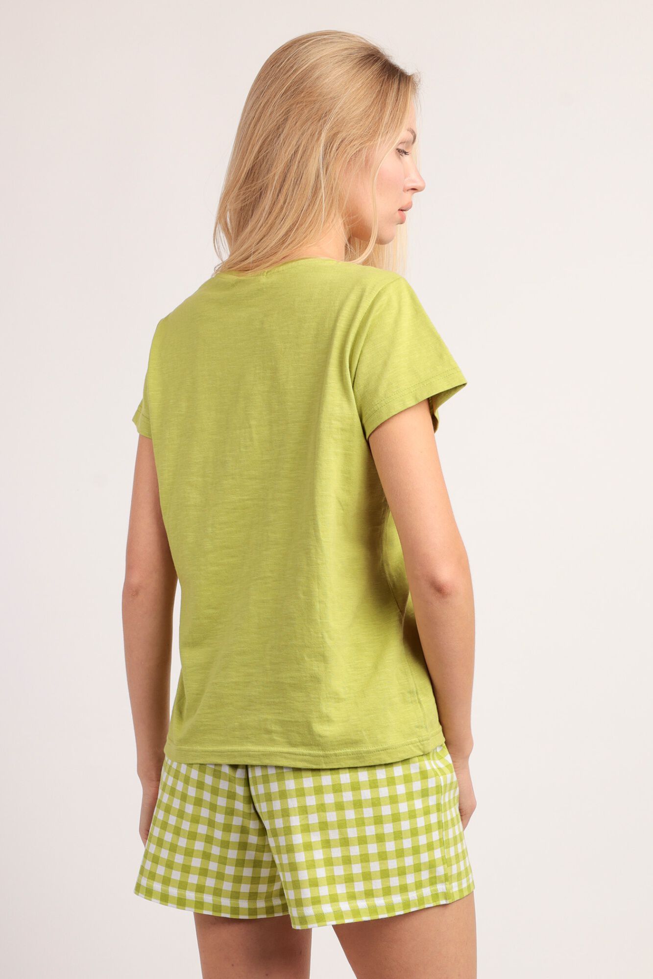 Admas Pijama corto verano vichy mood