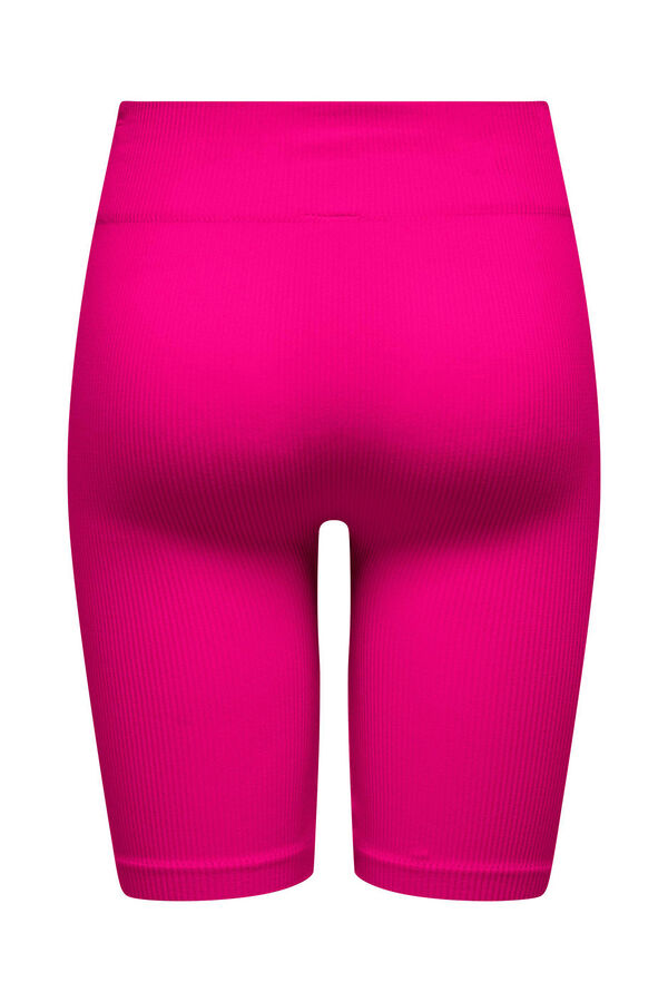 Only Play Malla ciclista tejido canal&eacute; rosa