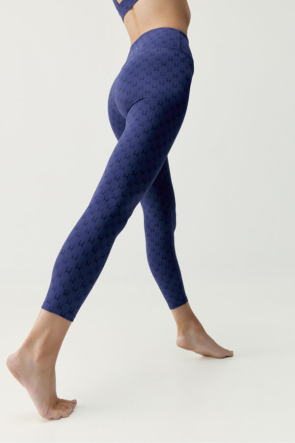 Born Living Yoga Legging deportivo Monogram azul azul