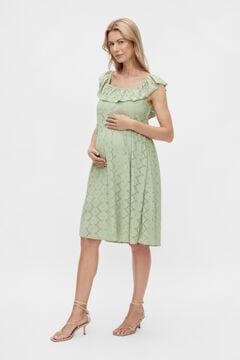 Womensecret Vestido de tirantes maternity verde