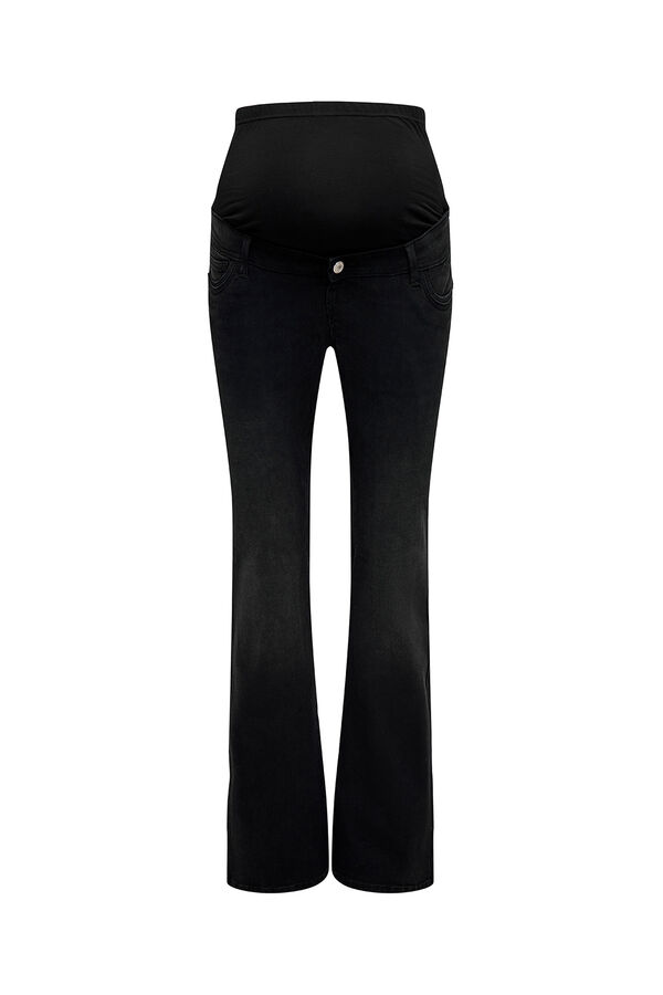 Only Maternity Jeans campana maternity negro