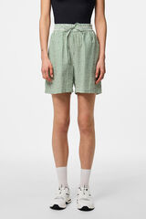 Pieces Pantalones cortos de rayas verde