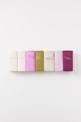 Women'secret Pack 7 tangas algod&oacute;n mensaje blanco