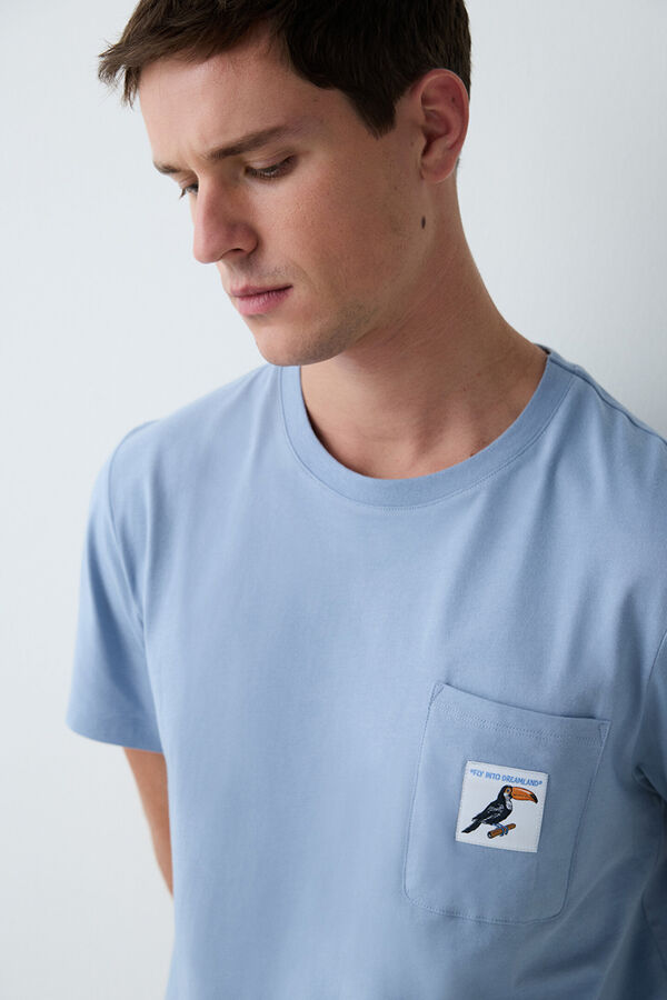 Penti Conjunto de pijama largo azul azul