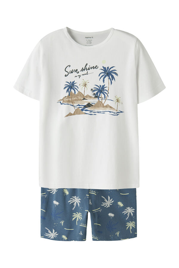 Name it Pijama curto de menino azul