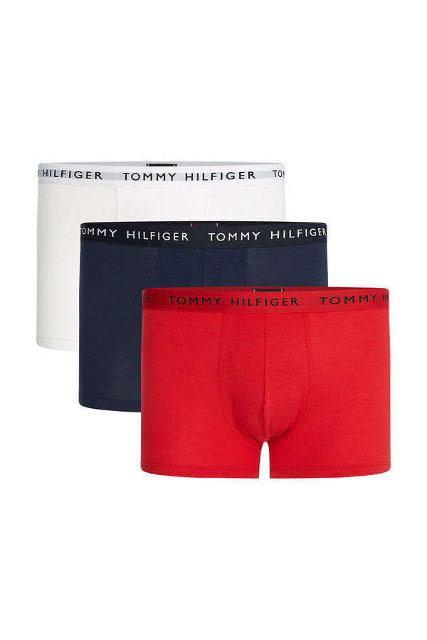 Tommy Hilfiger Pack de 3 b&oacute;xer de algod&oacute;n estampado