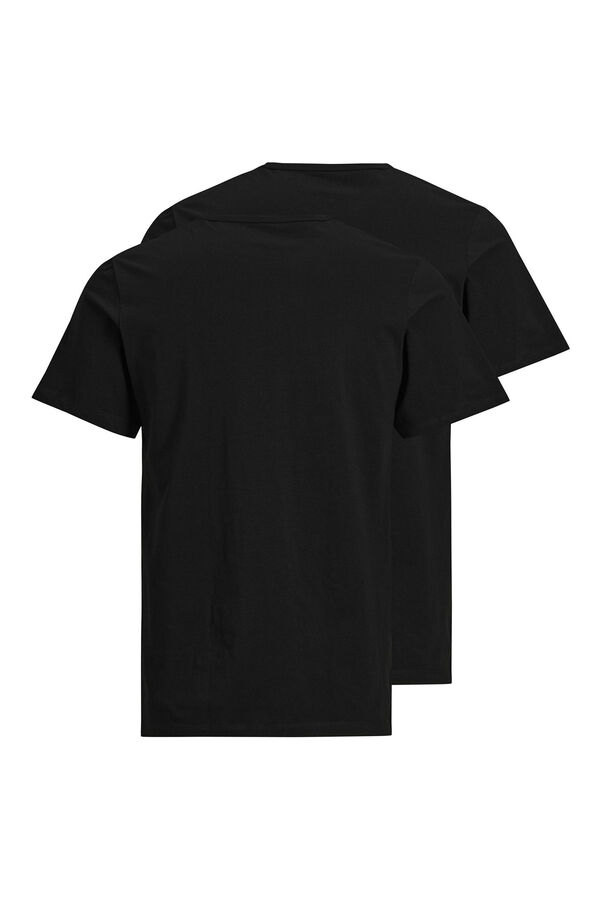 Jack & Jones Pack 2 camisetas regular fit negro